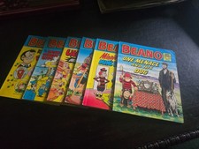 Beano Comic Library X 6 # 22, 25, 26, 27, 29, 33 of 1983