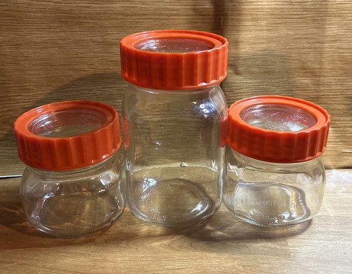 Vintage orange lidded - vintage,