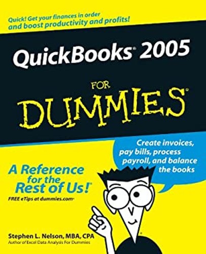 Quickbooks 2005 for dummies - quickbooks,