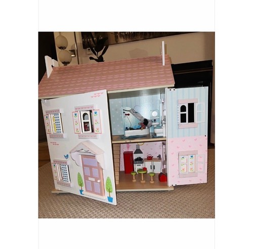 John lewis wooden dollhouse - john,