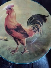 Decorative Plate  Cockerel