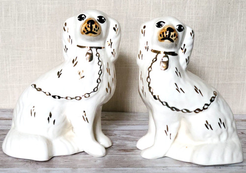 Staffordshire vintage spaniel - staffordshire,