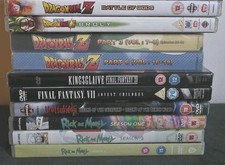 Vintage Anime Dvd Bundle Dragon Ball Z Final Fantasy
