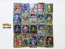 Naruto Kayou Card Bundle Lot 20 x 50R Cards, No Duplicates