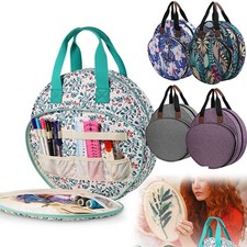 Cross Stitch Tool Organiser Embroidery Project Bag Knitting Needles Storage ！