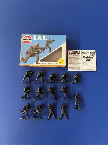 Airfix toy soldiers boxed - soldiers, sas