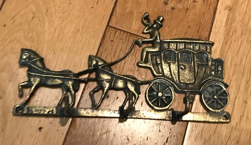 Vintage brass horse - vintage,