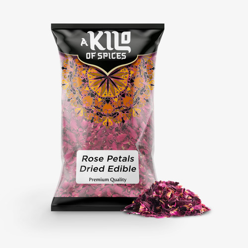 Rose petals edible - rose,