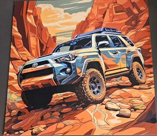 Art print toyota - art, 8