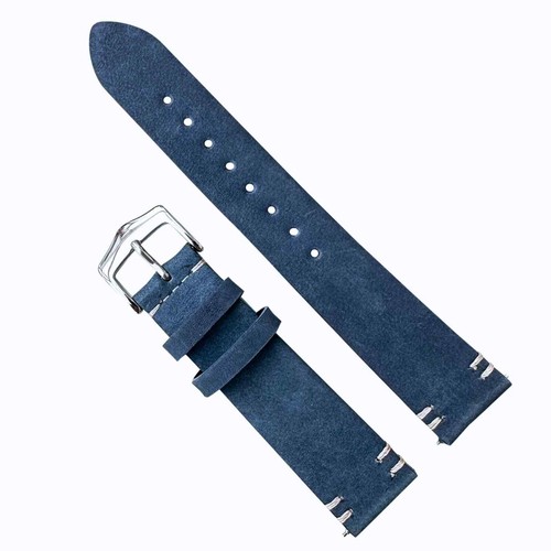 Suede leather watch strap - watch,