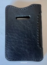 Black Leather Case Pouch For