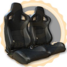 BB6 Pair Black Reclining