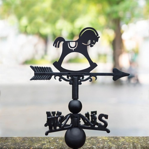 Rocking horse weathervane - rocking,