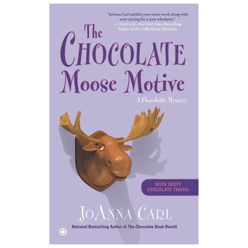 Chocolate moose motive - moose,