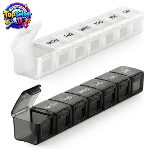 Large day pill case - 7-day,