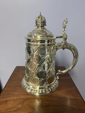 ESTATE COIN TANKARD SILVER