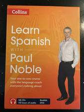 Learn Spanish with Paul Noble 12CD, 1 DVD & Booklet