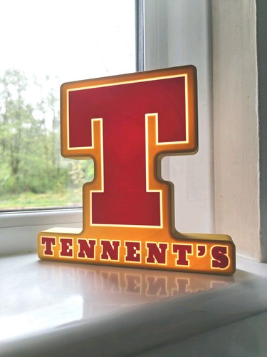 Tennents lager led light - led,