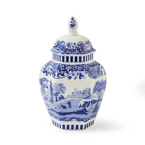 Spode blue italian - mini, vase