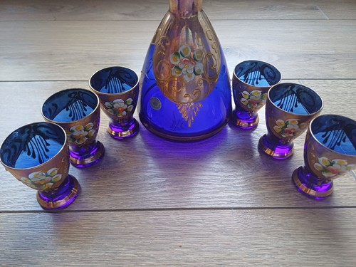 Vintage murano cobalt blue - vintage,