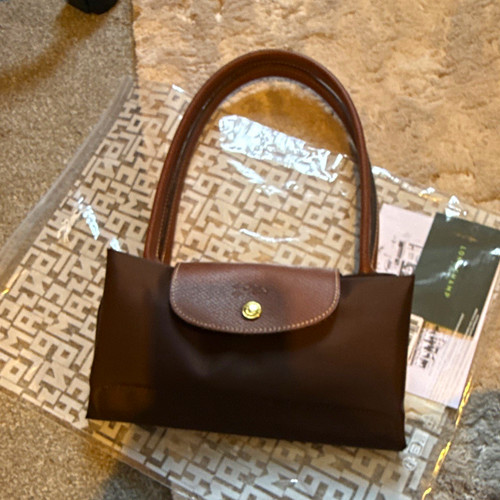 Longchamp pliage brown - longchamp,