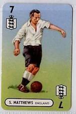 (E7) Stanley Matthews, Stoke City, Blackpool & England 1946-7