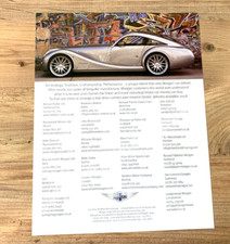 MORGAN AEROMAX AERO MAX - FRAMEABLE COLLECTIBLE ORIGINAL CLASSIC CAR ADVERT
