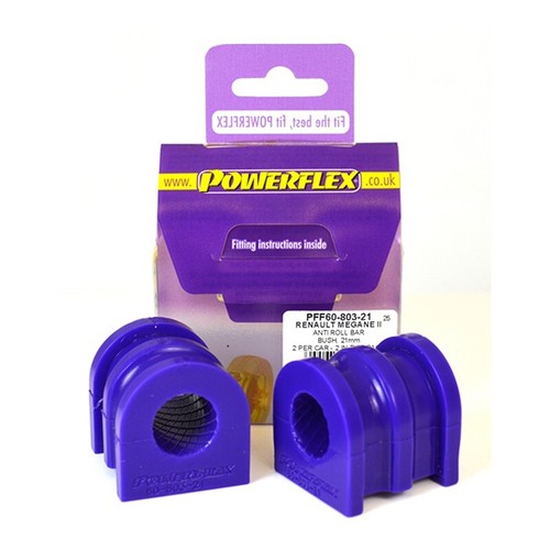 Powerflex frt roll bar - bar, bush