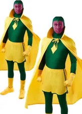Wanda Vision Mens Costume Disney Marvel Superhero Adults Fancy Dress