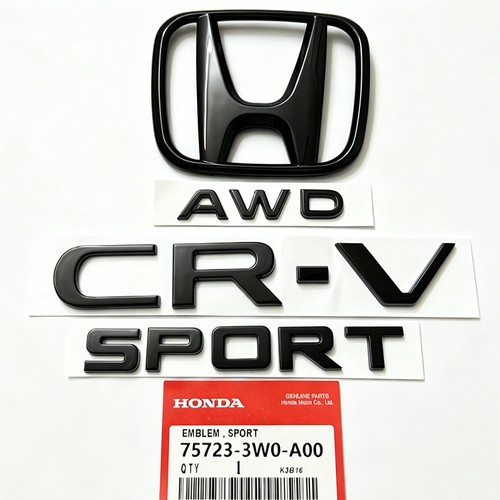 Black trunk emblem for - h,