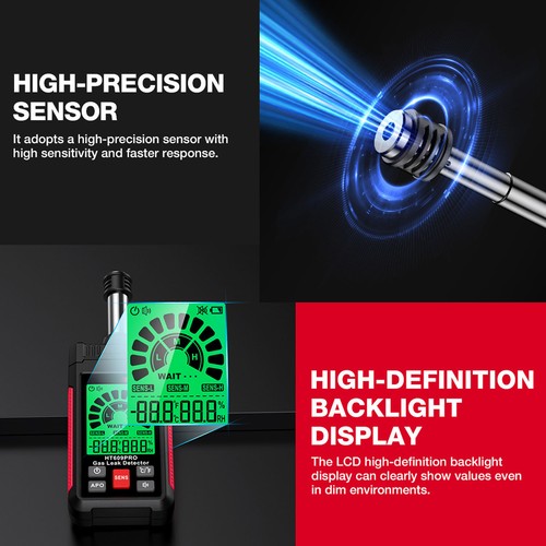 Gas detector portable handheld - gas,