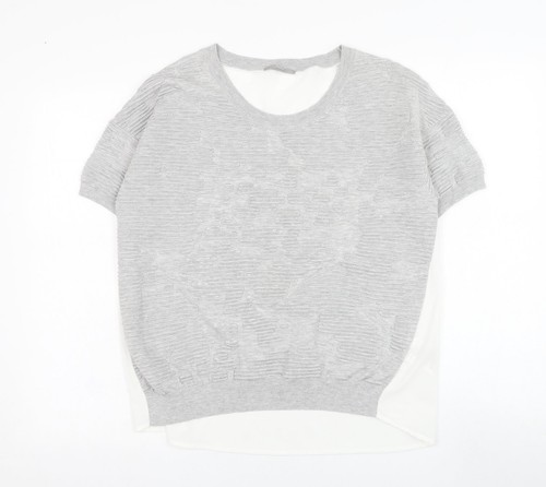 Tuzzi womens grey round neck - womens,