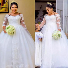 Plus Size Wedding Dresses Long