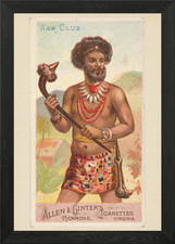 War Club Framed Wall Art