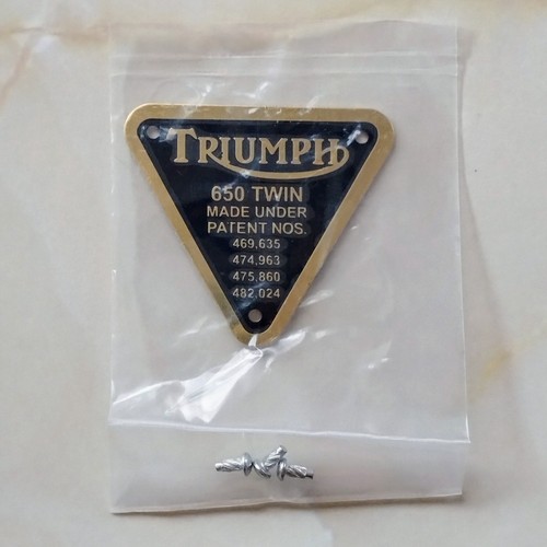 Triumph 650 twin brass timing - triumph,