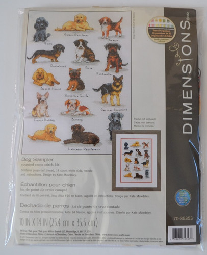 New dimensions cross stitch - new,