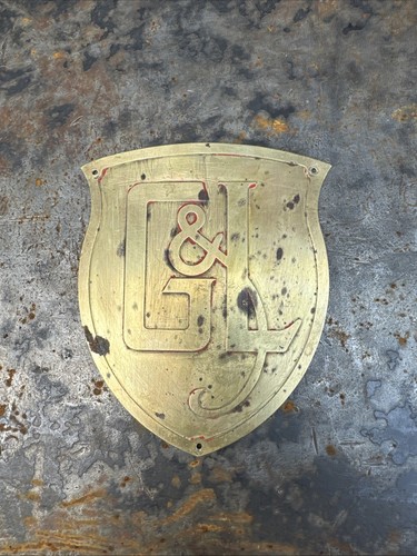 Old vintage brass rr - c&l,