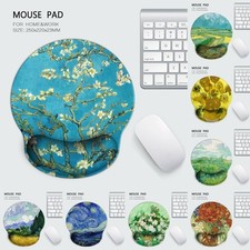 Mouse Mat Wrist Support Ergonomic Gel Mouse Pad Non-Slip Base for Office Gaming