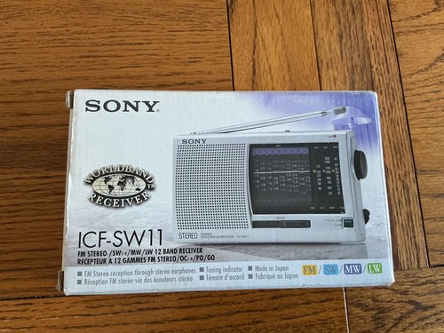 Sony icf sw11 stereo 12bands - icf-sw11,