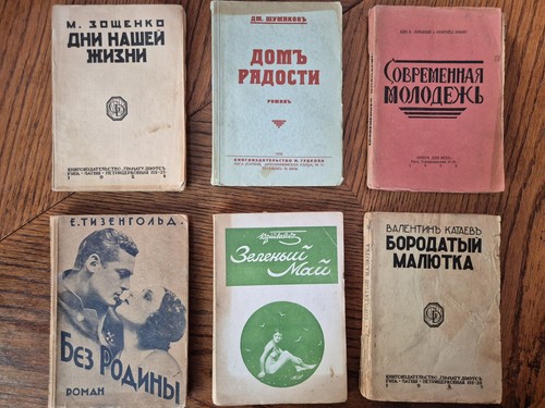 Antique book set russian - antique,