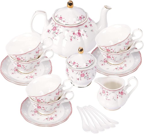 Fanquare pieces pink rose - 21,