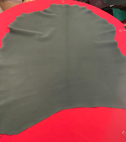 Green leather skins - green,leather, skins,hides,mini