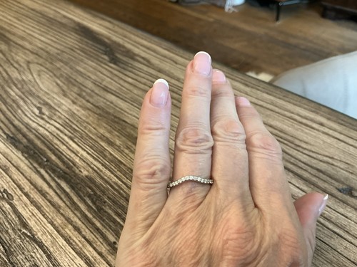 18ct white gold diamond - white,