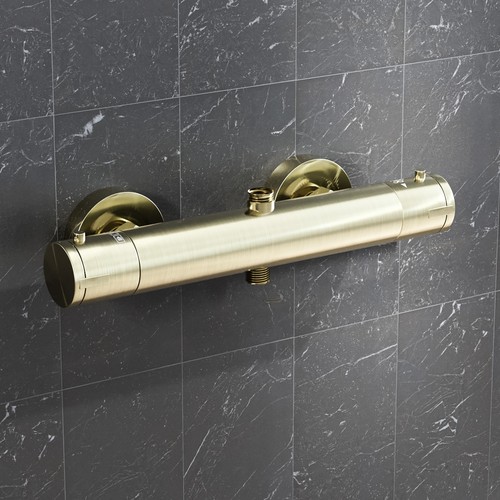 Nes home round brushed brass - home,