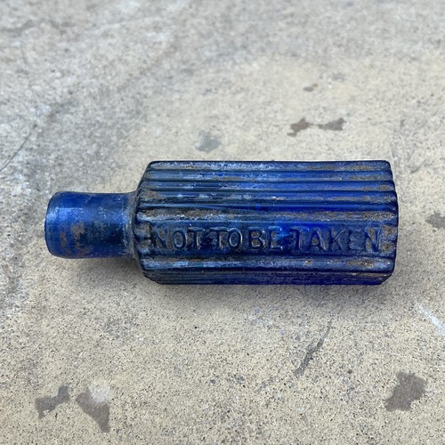 Tiny antique oz - antique, cobalt