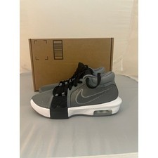 Nike lebron witness 8 basketball gray black shoes size 6y kids FB2239 004