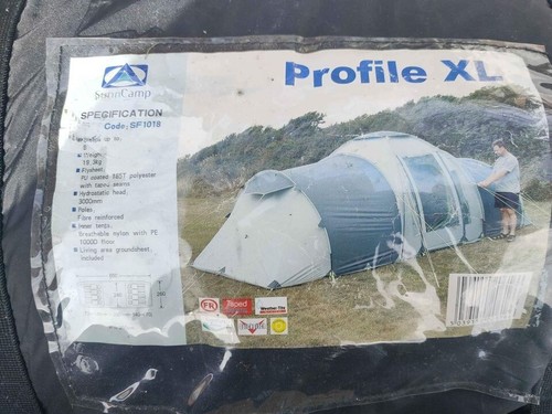 Sunncamp profile tent - profile,