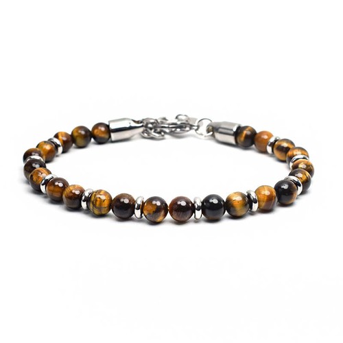 Natural 6mm tiger eye map - natural,