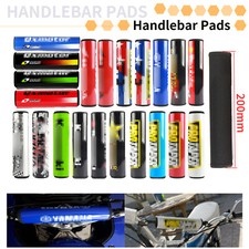 8" Round Handlebar Bar Pad Foam MX ATV Pit Bike Renthal Cross Pitbike Universal