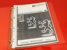 PEUGEOT SPEED FIGHT 50 1997 VERSION GOOD USED ILLUSTRATED SPARE PARTS CATALOGUE